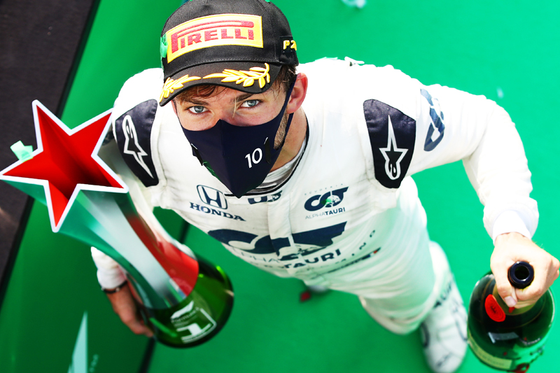Pierre Gasly remporte le Grand Prix d'Italie de Formule 1
